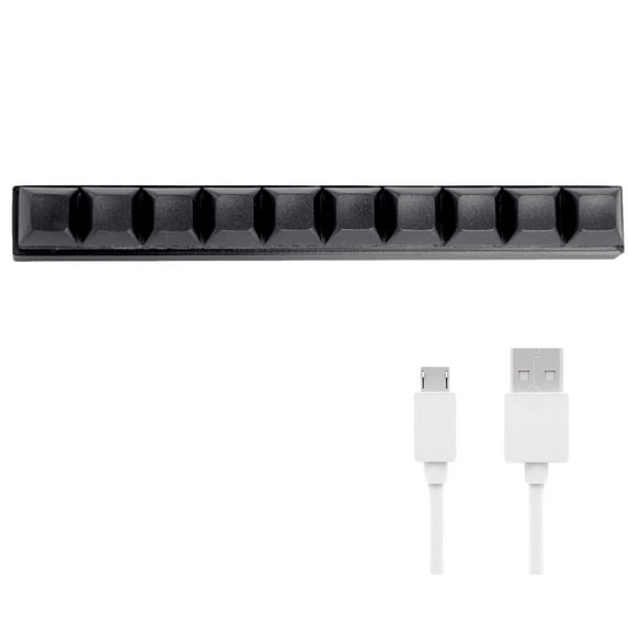 Keyboard with Customizable Keys, One-Key Shortcuts, Macros, and Multimedia Functions for Windows Users