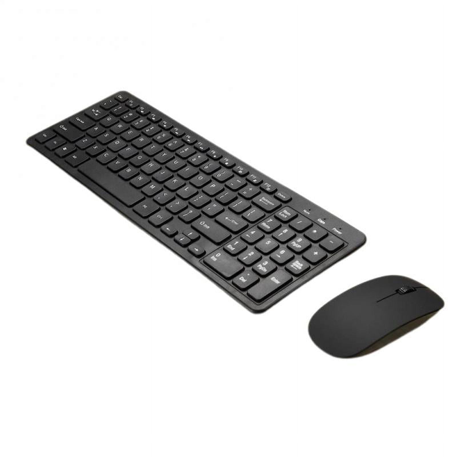 Keyboard with TouchPad Mouse USB 2.4G Wireless Keypad for Ipad Laptop