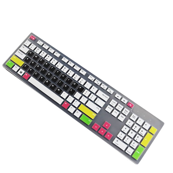Keyboards Covers Silicone Protective Film for KB216 KM636 3277 Keyboards Semi Transparents