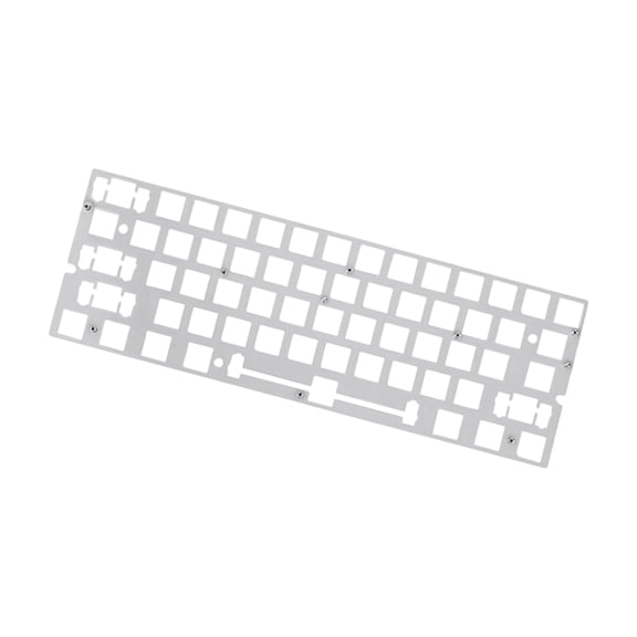 Keyboards Plate Aluminum Keyboards Positioning Plate for 60HE Gaming Office Mechanical Accessories