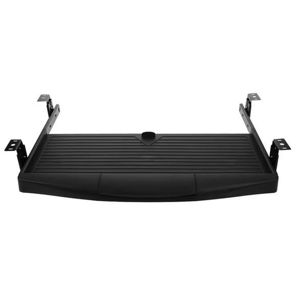 Keyboards Tray Under Desk Keyboards Stand Slide Pull Out Computer Keyboards Drawer Multi-Purpose Drawer Black,1 x Keyboards Tray,Black