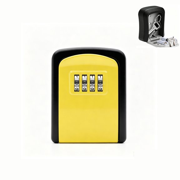 Keybox  Secure Mechanical Lock for Home & Office, Durable & Weather-Resistant Design, Efficient Key Management, Emergency Access, Easy Wall-Mounted Installation