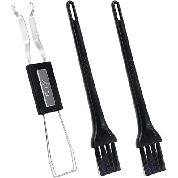 Keycap & Switch Puller Tool With 2 Keyboard Cleaning Brushes