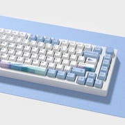 Alikpop Custom PBT Keycap Set, Cherry Profile Dye-Sub Minimalist Anime Retro Design for Mechanical Keyboards