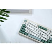 Alikpop 120 Keys Sage Green & Cream PBT Keycap Set, MOA Profile for Mechanical Keyboards