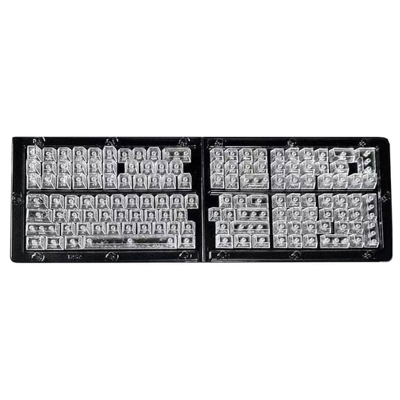 Keycaps Carbon Like Texture And Side Printed Backlight Design Original Profile For Gaming Keyboard