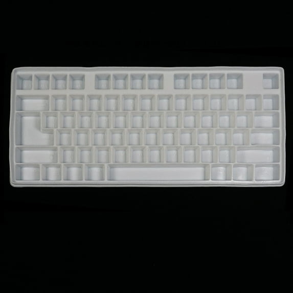 Keycaps Epoxy Resin Casting Molds Set for Mechanical Gaming Keyboard Crafts Tool