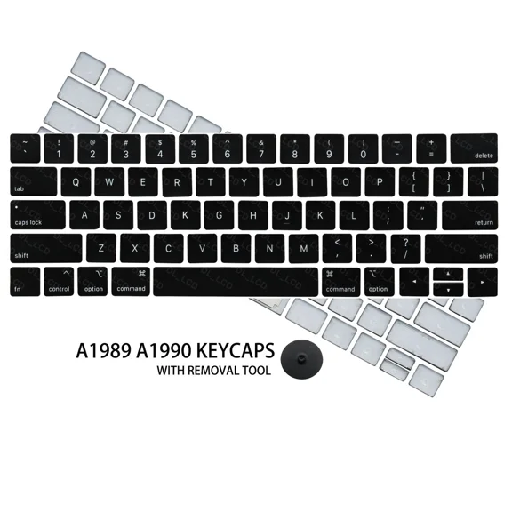 Keycaps Keys Cap US Set Replacement for MacBook Pro A1989 A1990 2018 2019 + Tool