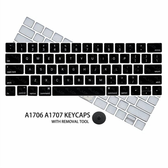 Keycaps Keys Cap US Set for MacBook Pro A1706 A1707 2016 2017 Replacement Keys