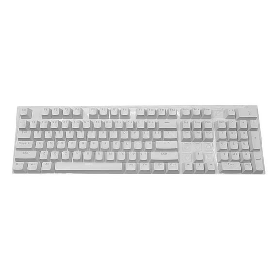 Keycaps Kit, 104Pcs/Set Anti-skid Backlit ABS Solid Color Keycaps Mechanical Keyboard Key Caps for PC Computer Replacement Keycap