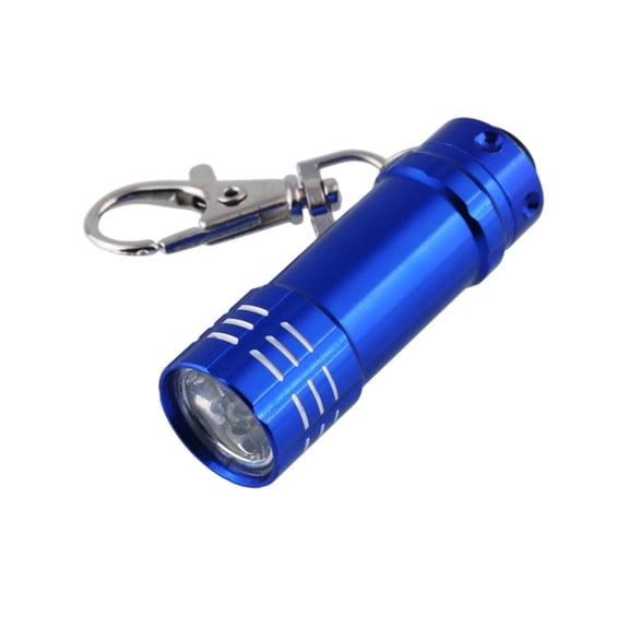Keychain 3 LED Flashlight Aluminum Body Compact Size Emergency Lighting Tool