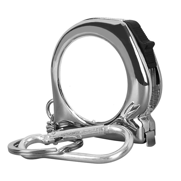 Keychain 3-meter Tape Measure Retro Cartoon Mini Steel Ruler Steel