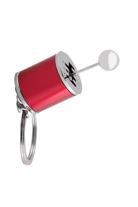 Keychain Auto Gear Shifter Model Keychain Keyring Car Shift Shaped Metal Alloy Key RingsRed, Shifter Keyring, Gear Stick Keyring