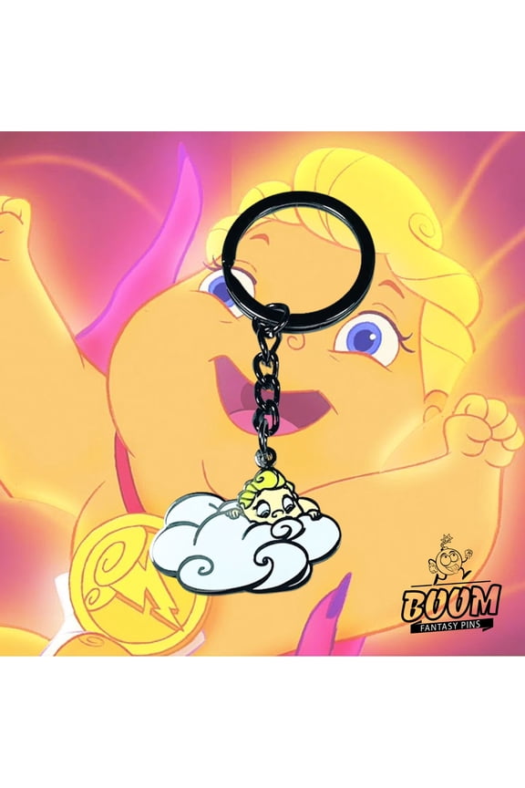 Keychain Baby Hero Warrior from Hero Warrior Fairytale Fantasy (1 keychain)