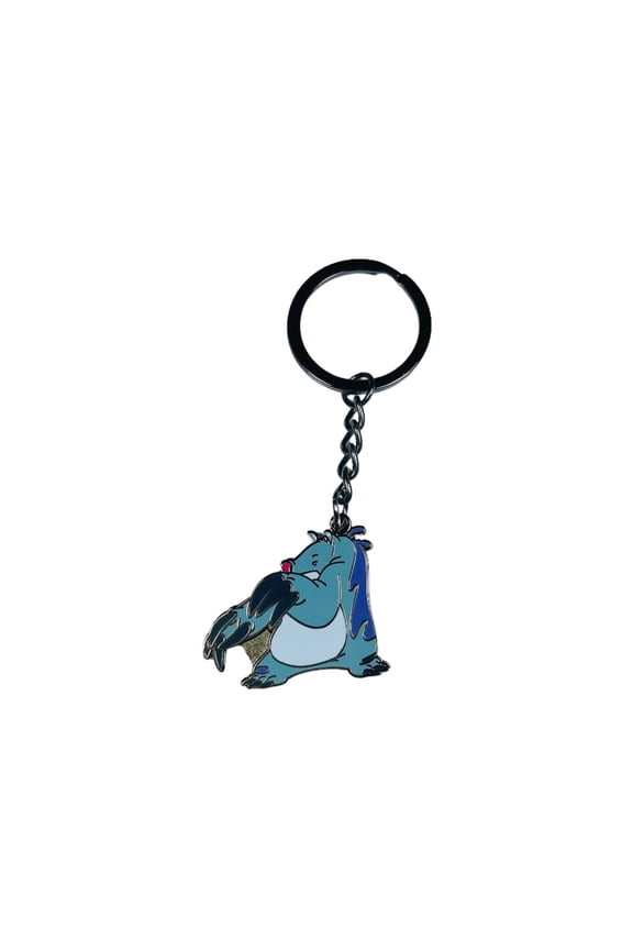 Keychain Backhoe Experiment 040 from Cute Alien & Blue Alien Fairytale Fantasy (1 keychain)