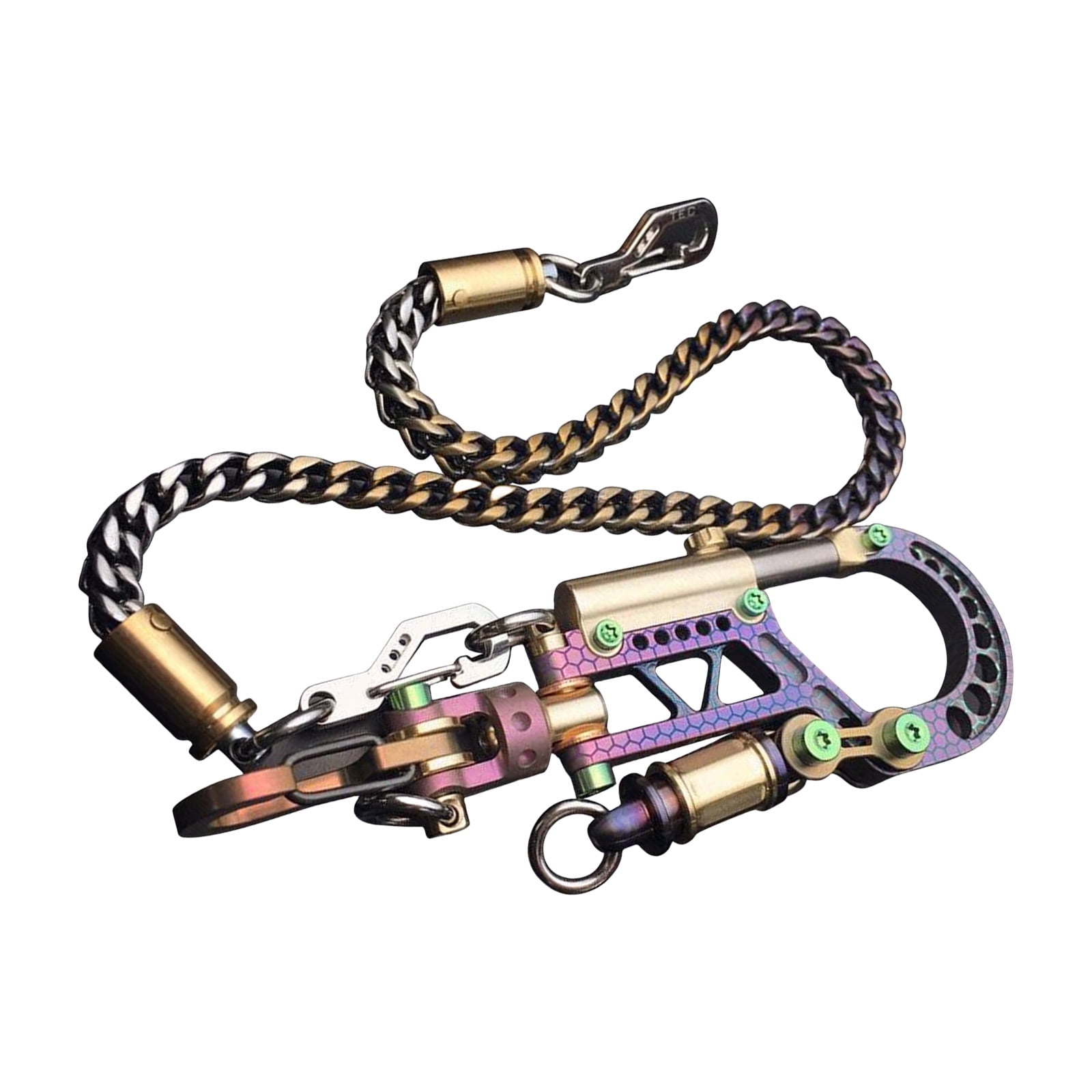 Keychain Bolt Carabiner Plastic Keyring Modern Jewelry Car Key ...