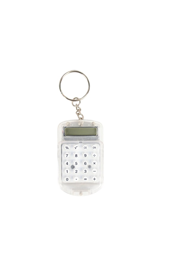 Keychain Calculator, Yannianjz Keychain Calculator, Mini Portable Calculator, Small Digital Calculator for Office,school, Key Ring Calculator, Pocket Electronic Calculator, Battery Powered