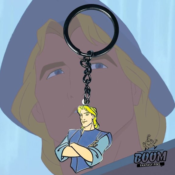 Keychain  Captain John Smith from Nature Princess  Fairytale Fantasy (1 keychain)