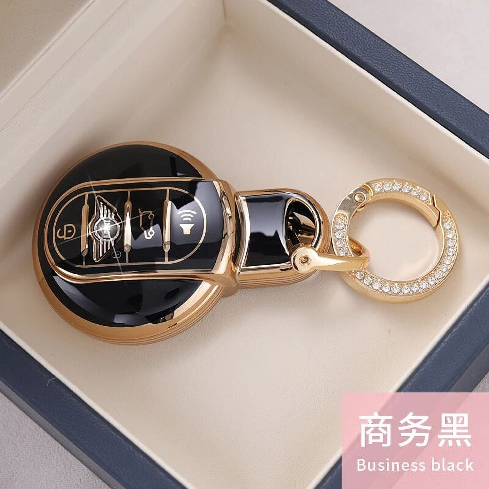 Keychain Cover TPU Car Key Case for BMW Mini COOPERS ONE JCW F56 F55 F54 F57 F60 R55 R56 R57 R58 R59 R60 S Roadster Key Rings