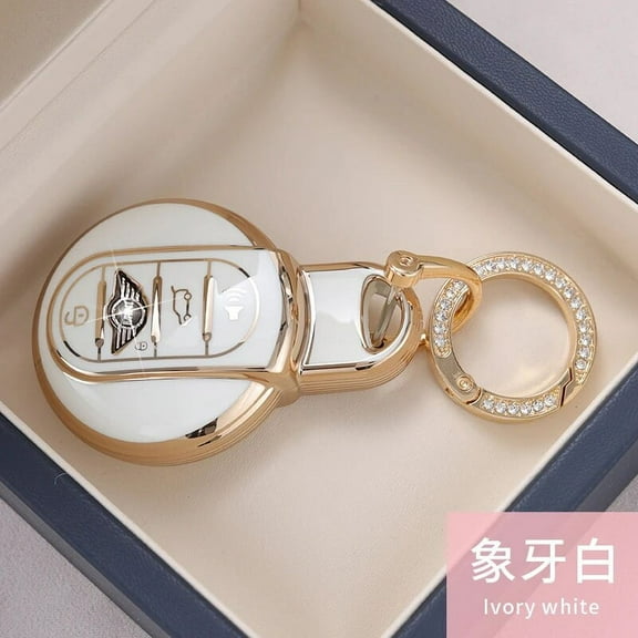 Keychain Cover TPU Car Key Case for BMW Mini COOPERS ONE JCW F56 F55 F54 F57 F60 R55 R56 R57 R58 R59 R60 S Roadster Key Rings