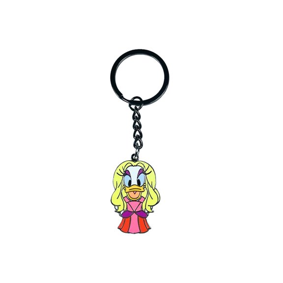 Keychain  Daisy Duckling from Mr. Duck Steps Out  Fairytale Fantasy (1 keychain)