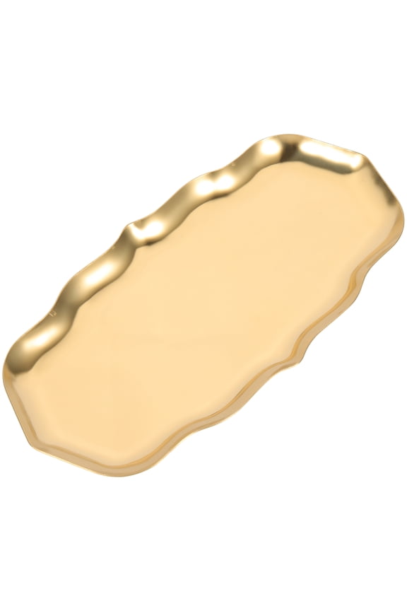 Keychain Display Stand Rotating Jewelry Stainless Steel Tray Practical