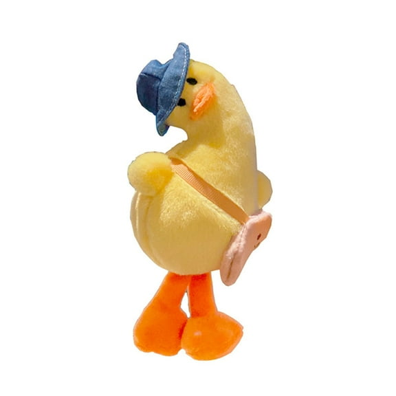 Keychain Duck Pendant Cartoon Duck Plush Toy Backpack Pendant Christmas Birthday Gift Photography Props Key Decoration