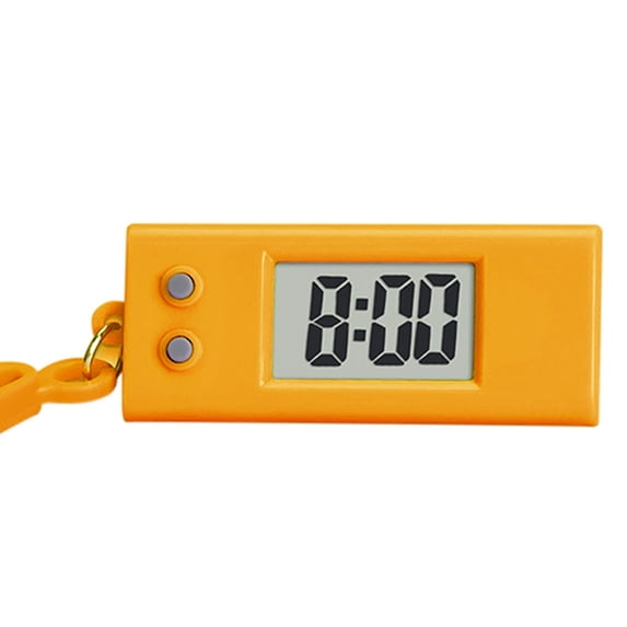 Keychain Electronic Clock Silent Digital Display for Student