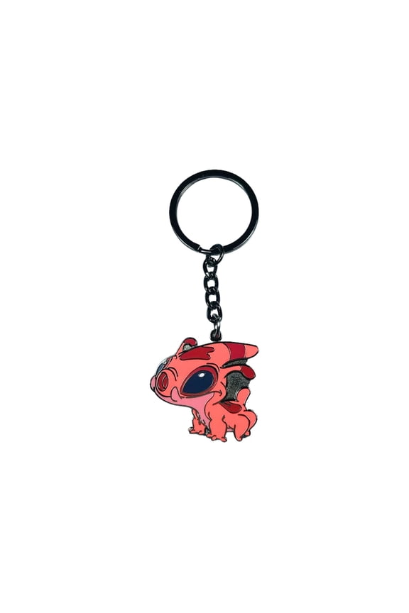 Keychain  Experiment 619 Splodyhead from Cute Alien & Blue Alien  Fairytale Fantasy (1 keychain)