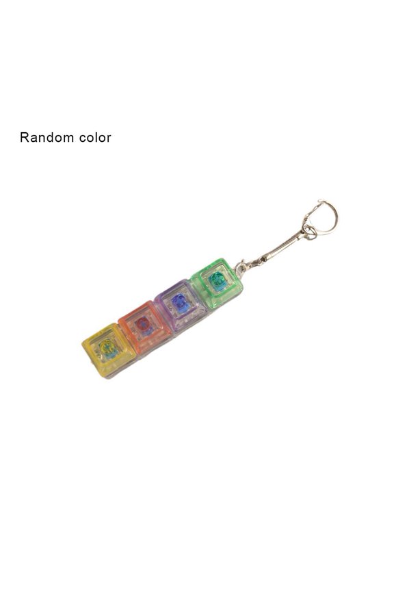 Keychain Key Tester, Colorful Glowing Stress Relief, for Keyboard Tester Decoration Setup and Daily Use, Multicolor