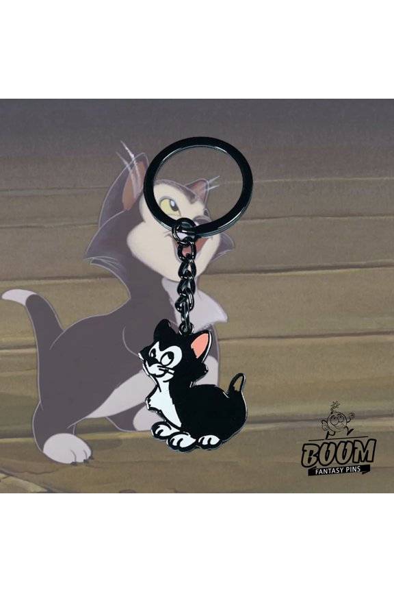 Keychain  Figaro from Pinocchio  Fairytale Fantasy (1 keychain)