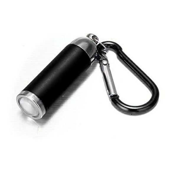 Keychain Flashlight, Mini High Lumens LED Torch, Portable USB Rechargeable EDC Pocket Light for Camping and Emergencies, Lightweight Design, Black D#016 Black