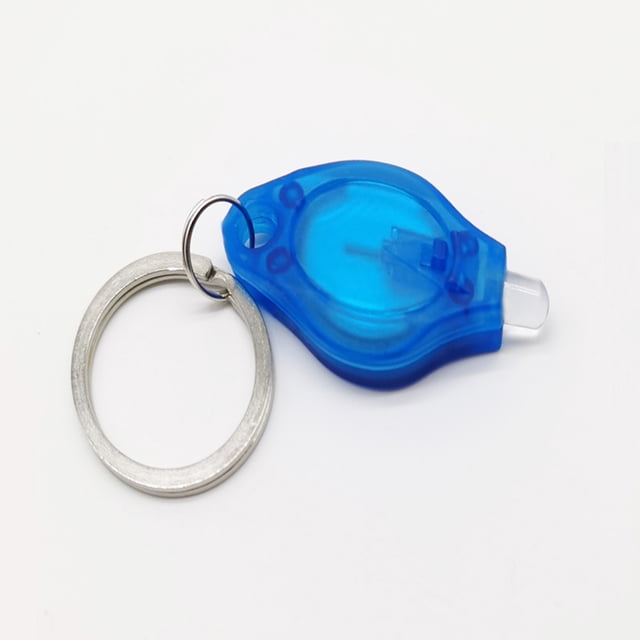 Keychain Flashlight Ultra Mini Key Ring Light Rhombus Shape for UV ...
