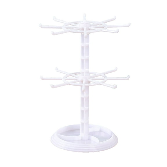 Keychain Hanger Trinkets and Pendants Display Rack Storage Rack Rotatable Rack Hair Rope Desktop Finishing Holder