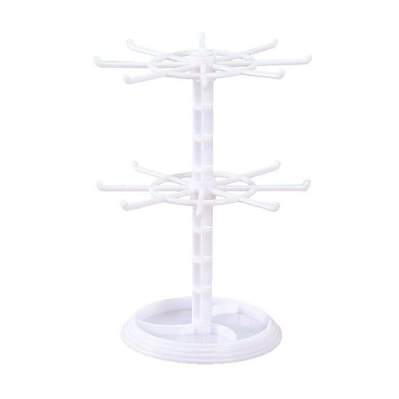 Keychain Hanger Trinkets and Pendants Display Rack Storage Rack Rotatable Rack Hair Rope Desktop Finishing Holder