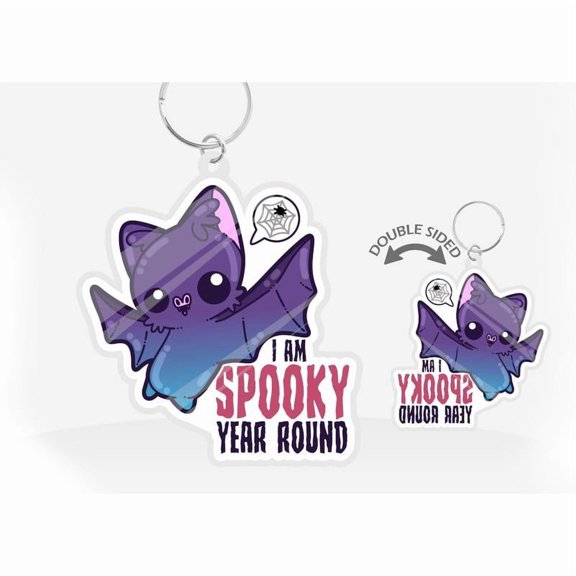 Keychain - I Am Spooky Year Round