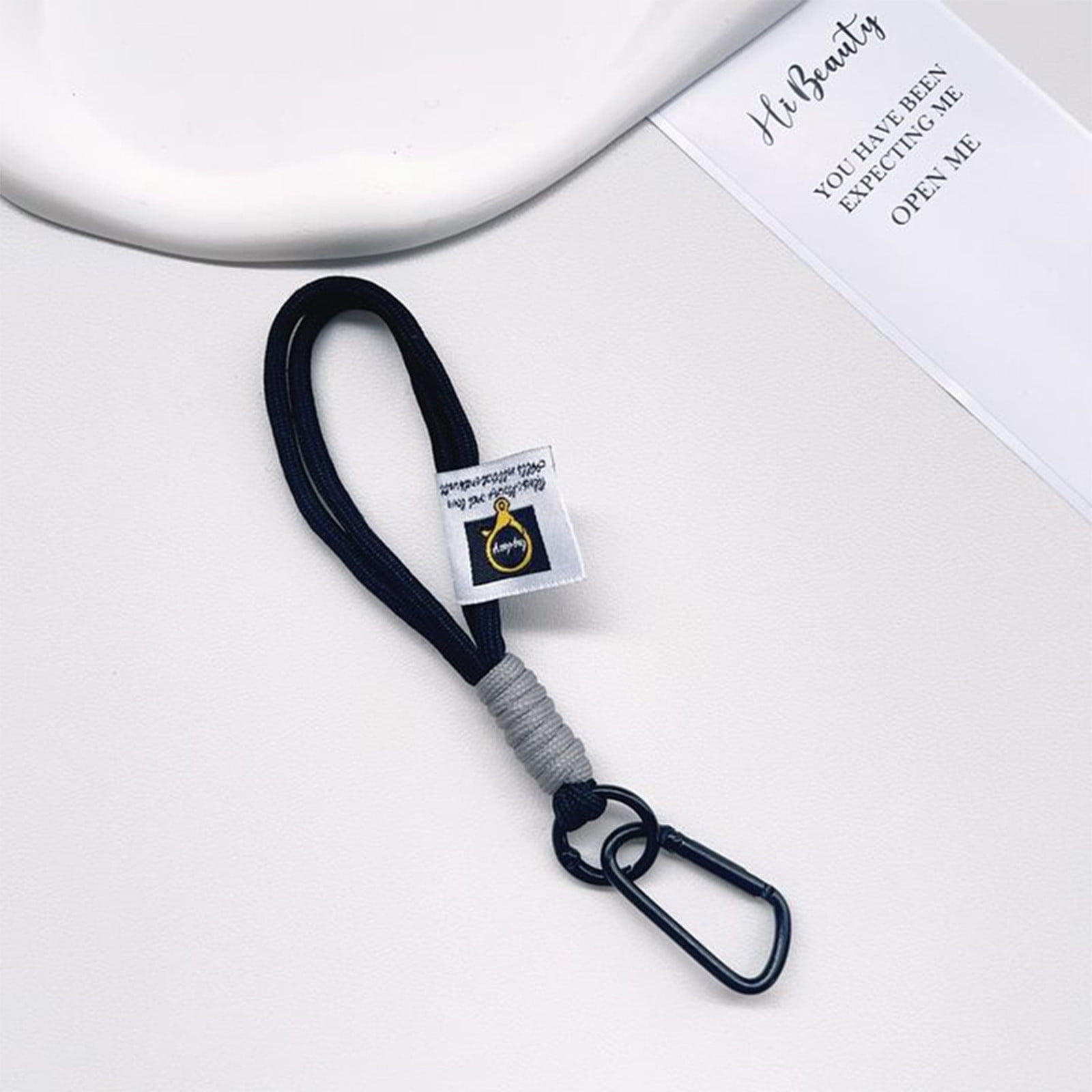 Keychain Lanyard with Double Buckle | Heavy Duty Nylon Metal Cell Phone ...