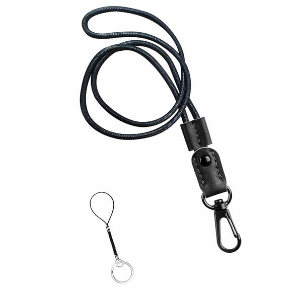 Keychain Lanyard for Student Teacher Women Man, Neck Strap Keychain with Metal Clip for Phone, Camera