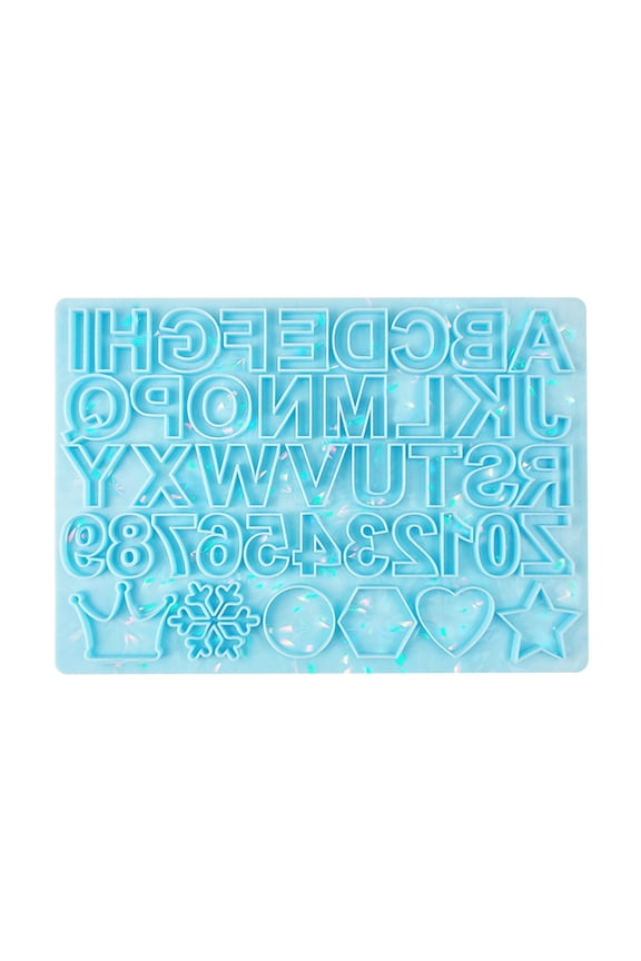 Keychain Letter Resin Silicone for Epoxy,Resin Letter for Jewelry Pendant Making