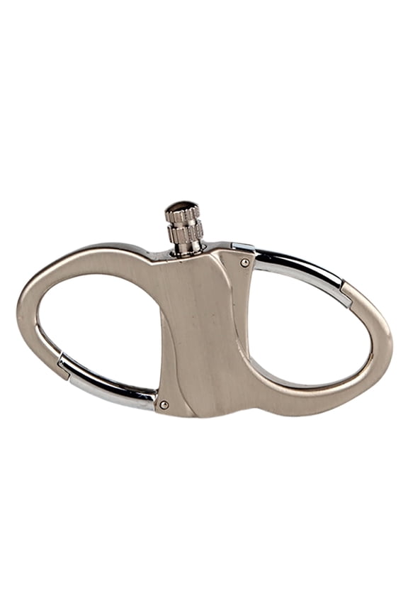 Keychain Lighter, Lighter Key Chain, Metal Match for Outdoor Car and Home, Fire Starter Key Ring, Novelty Keychain 2025 (Silver)