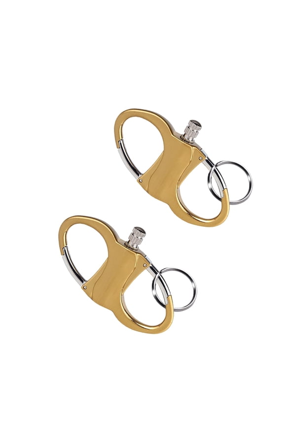 Keychain Lighter,Metal Keychains Lighters for Outdoor Car and Home,Novelty Keychain Lighter for Release (2pcs)