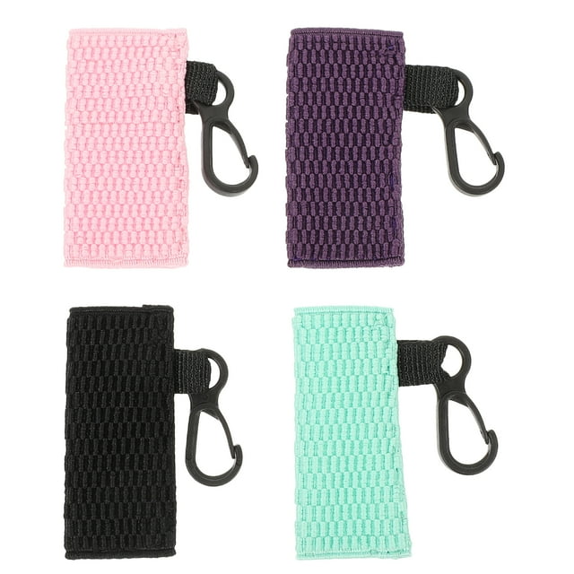 Keychain Lip Holder Chapstick Balm Lipstick Clippouch Sleeve Protector Cover Gloss Pocket