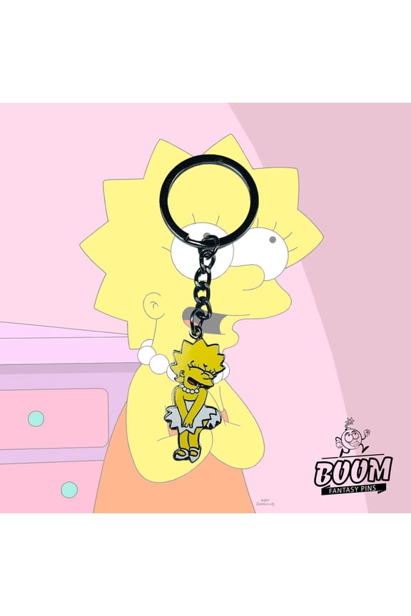 Keychain Lisa Simpson from The Simpsons Fairytale Fantasy (1 keychain)