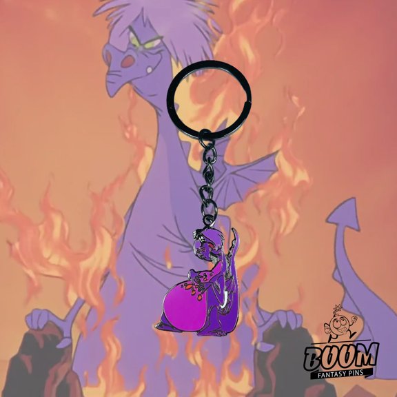 Keychain Madam Mim from The Sword in the Stone Fairytale Fantasy (1 keychain)