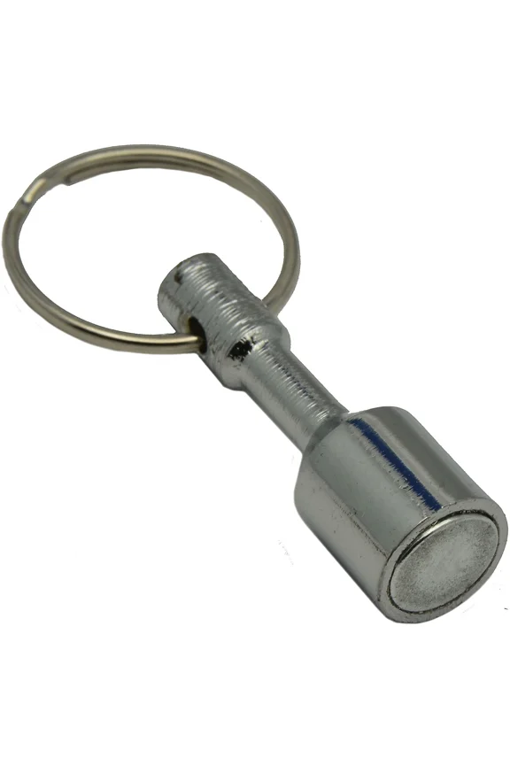 Keychain Magnet - For Hanging Keys And Testing Metal
