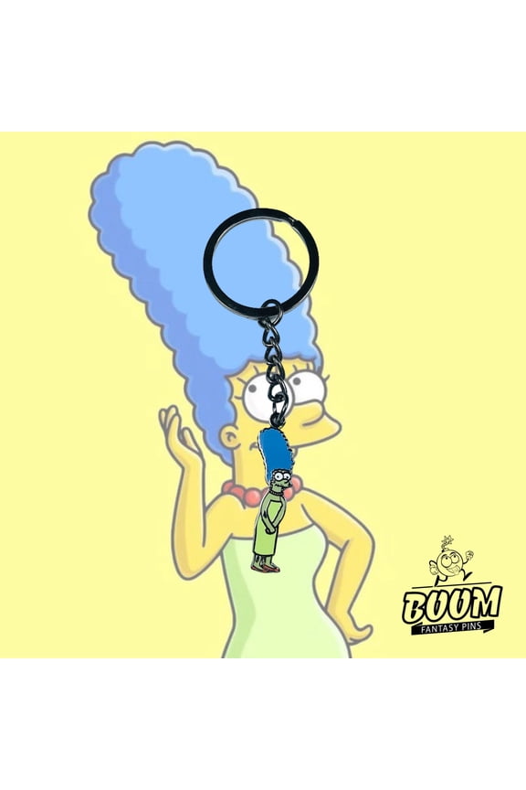 Keychain Marge Simpson from The Simpsons Fairytale Fantasy (1 keychain)