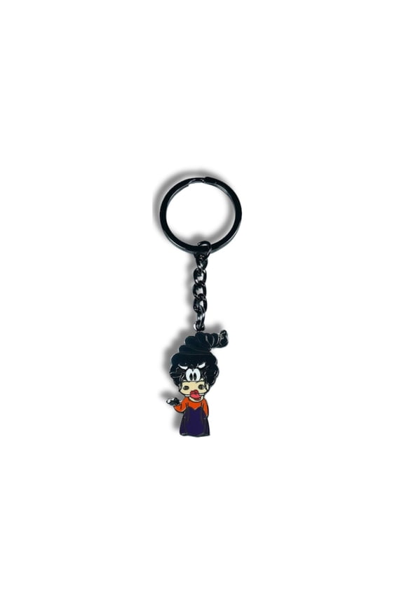 Keychain  Mary ClaraBookish Princess from Hocus Pocus  Fairytale Fantasy (1 keychain)
