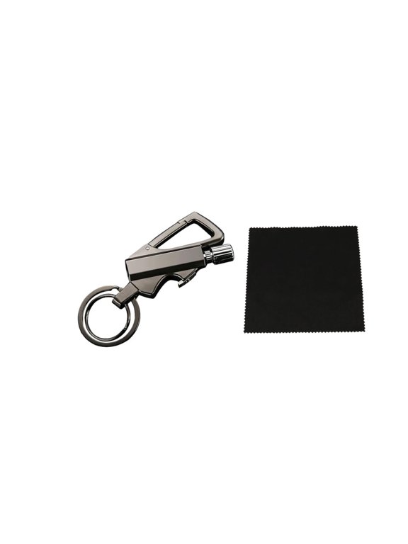 Keychain Match Lighter, Portable Reusable Permanent Match with Key Ring for Outdoor Camping Hiking and Emergency Use