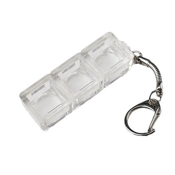 Keychain Mechanical Keyboards Tester Keyboard Switches Sampler for Desktop Decorations and Stress Relief