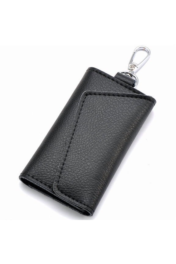 Keychain Men Women Key Holder Organizer Pouch Car Key Bag Wallet Housekeeper Key Case Mini Card Bag Black,1 * key case,black